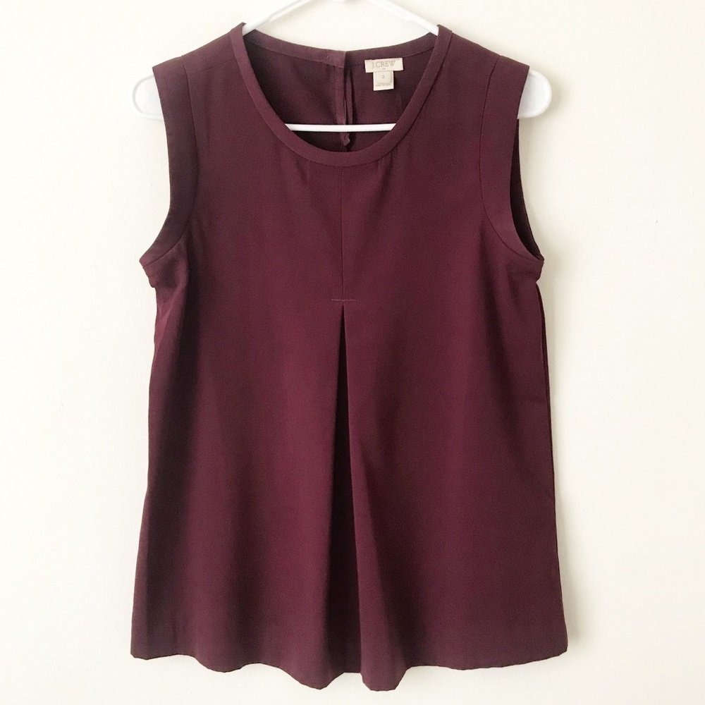 J. Crew Sleeveless Swing Top